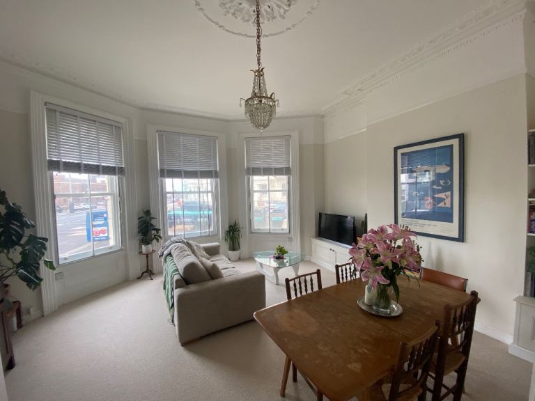 Seaside 1 bed flat with garden in Hove