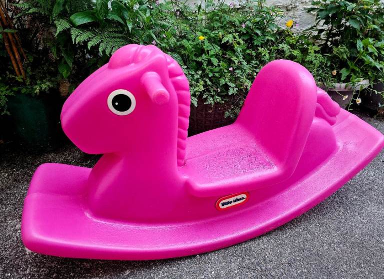 Little Tikes Rocking Horse - Magenta - Beautiful Condition