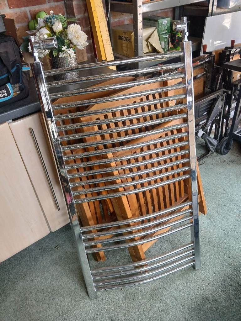 Chrome Towel Radiator - Good Condition