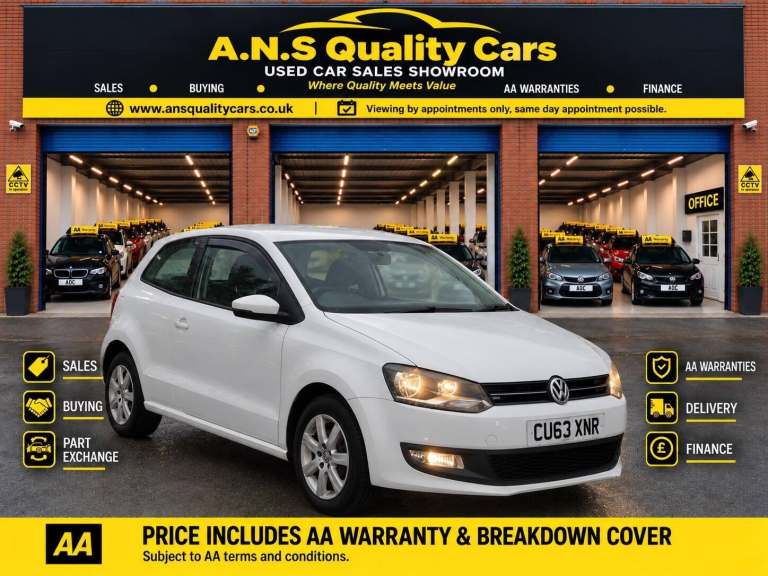 2013 Volkswagen Polo 1.4 Match Edition DSG Euro 5 3dr HATCHBACK Petrol Automatic