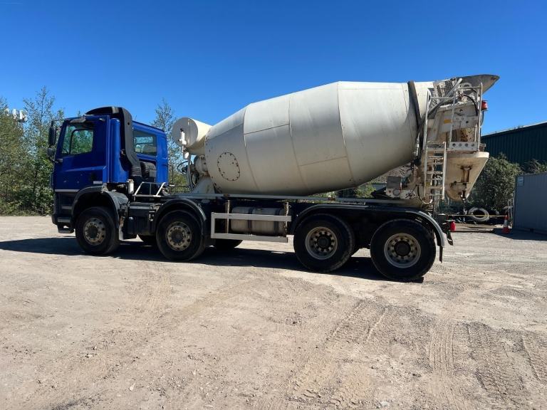 DAF TRUCKS CF 400 McPHEE CONCRETE MIXER , OCTOBER MOT , READY FOR WORK