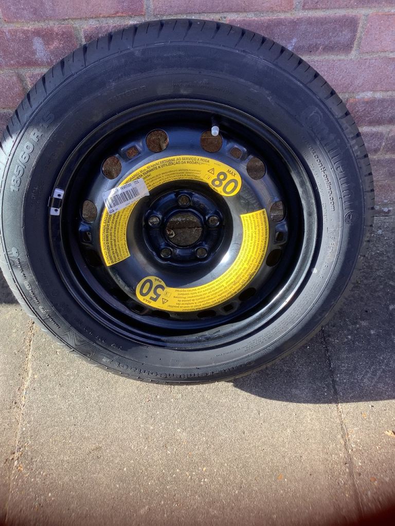 Full size spare wheel for Audi A1 