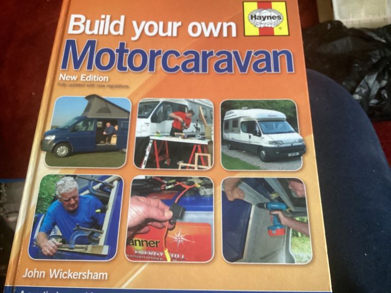  Campervan building  books