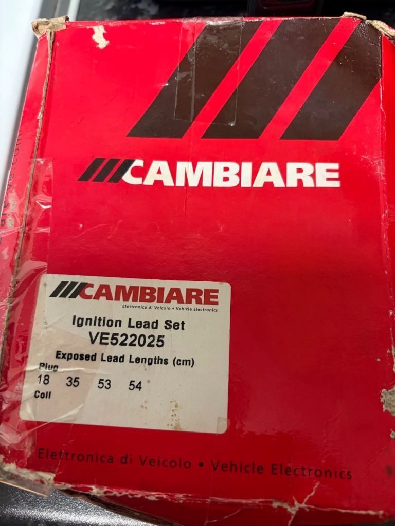 Ignition leads audi a3 1.6 