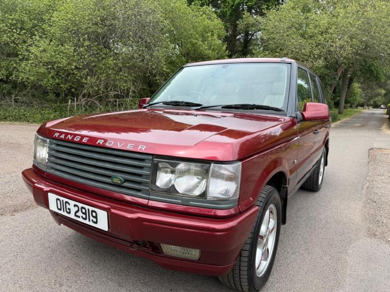 2001 Land Rover Range Rover Bordeaux Auto Suv Petrol Automatic