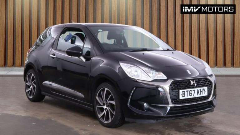 2017 DS Automobiles DS 3 1.2 PureTech Connected Chic 3dr HATCHBACK PETROL Manual