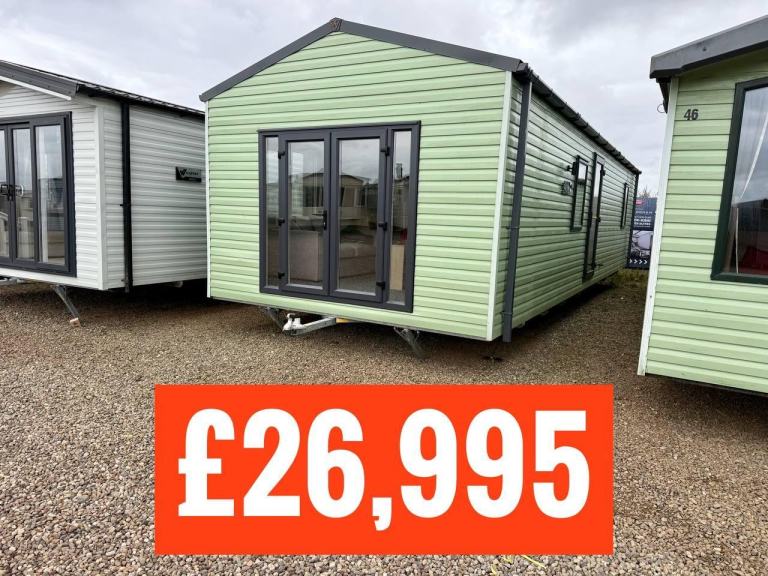 OFFSITE NEW static caravan double glazed & central heated 2bed Carnaby Lifestyle