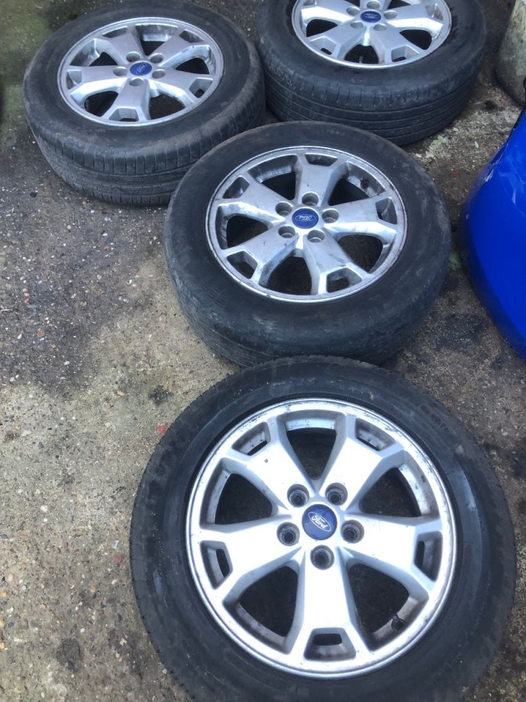 Ford connect alloys set of 4 with tyres