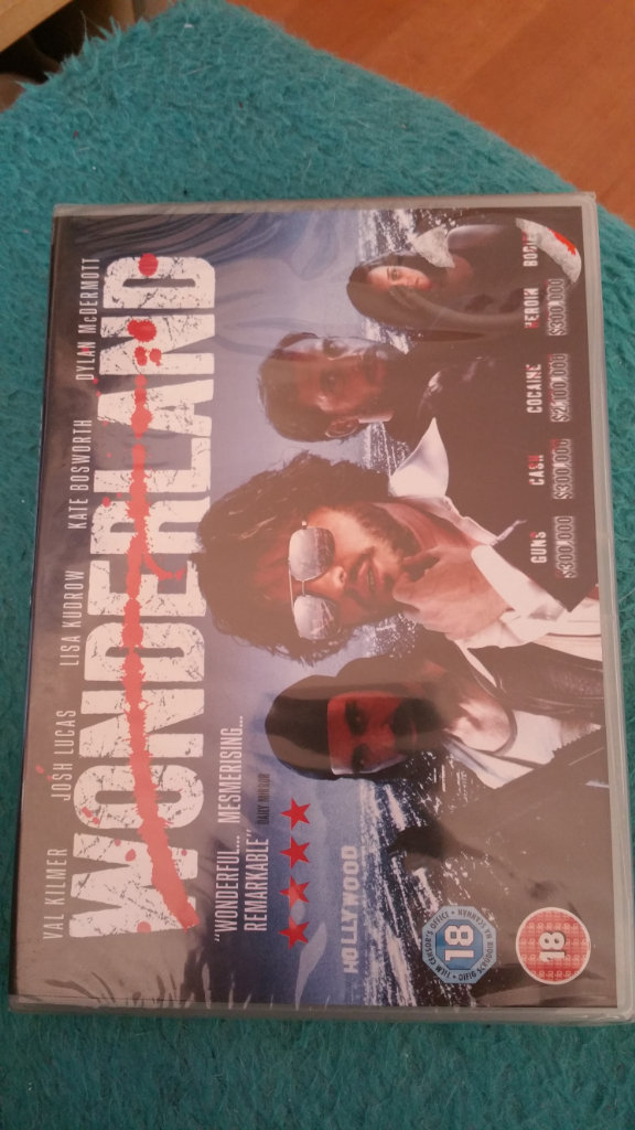 Wonderland Dvd Brand new & Sealed