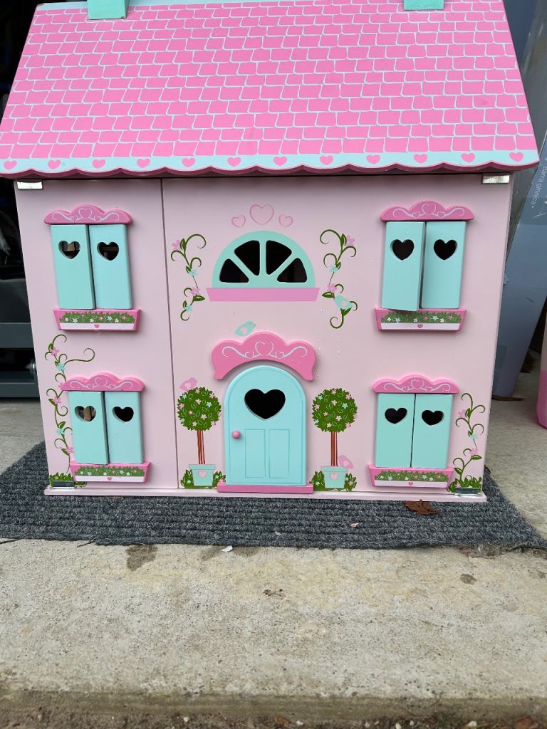 Wooden doll house