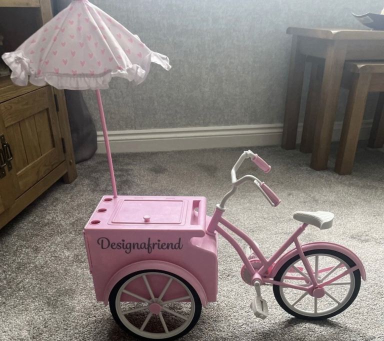 design a friend Ice Cream Cart Bike