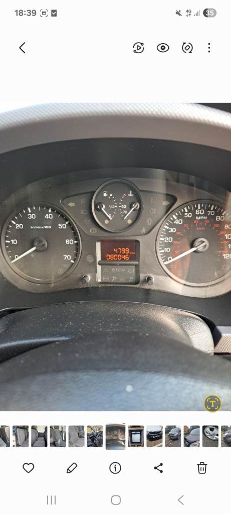 Peugeot, PARTNER, Panel Van, 2017, Manual, 1560 (cc)