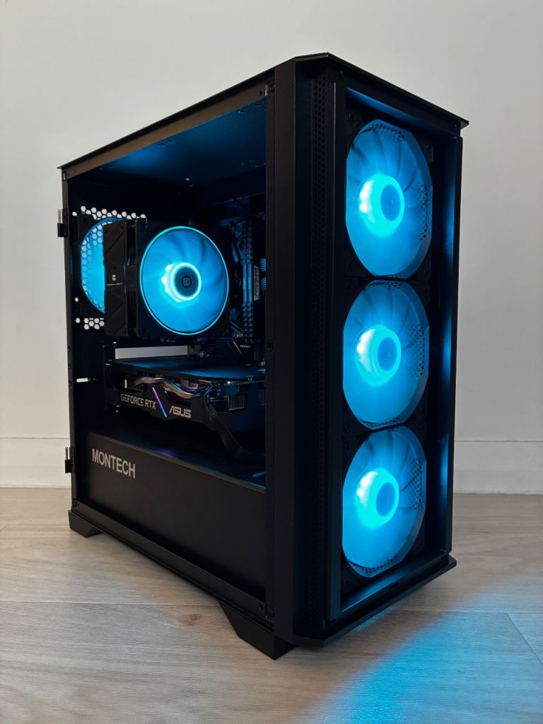 💥 Custom Gaming PC | AMD Ryzen | Nvidia RTX | Black | High-Performace