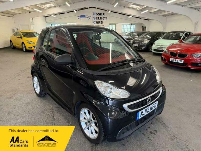 2012 smart fortwo 1.0 MHD Passion SoftTouch Euro 5 (s/s) 2dr COUPE Petrol Automatic