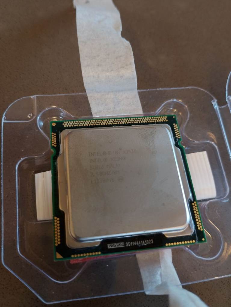 intel cpu good working order pulled from working machine