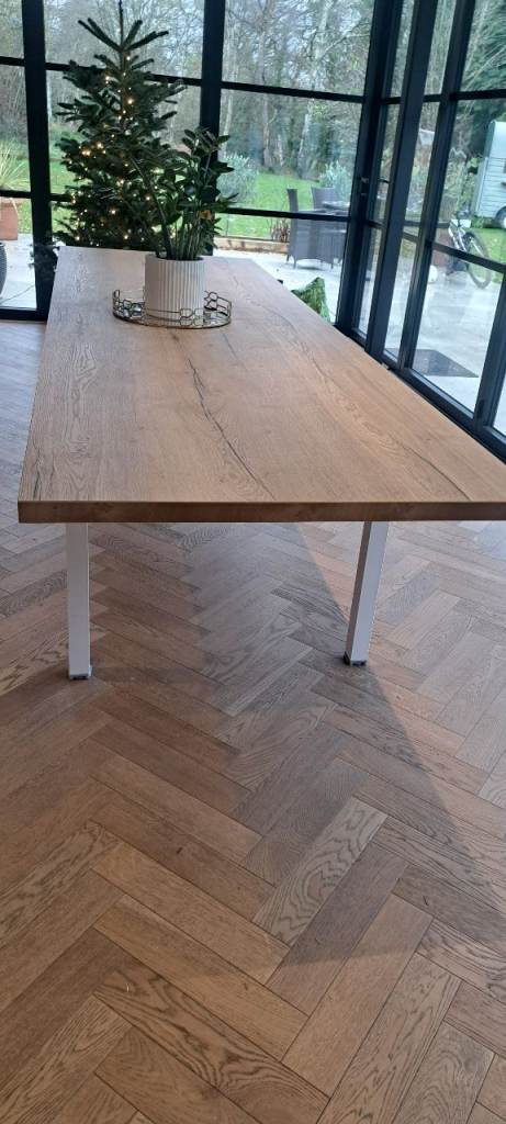 image for Modern wood top Dining Table