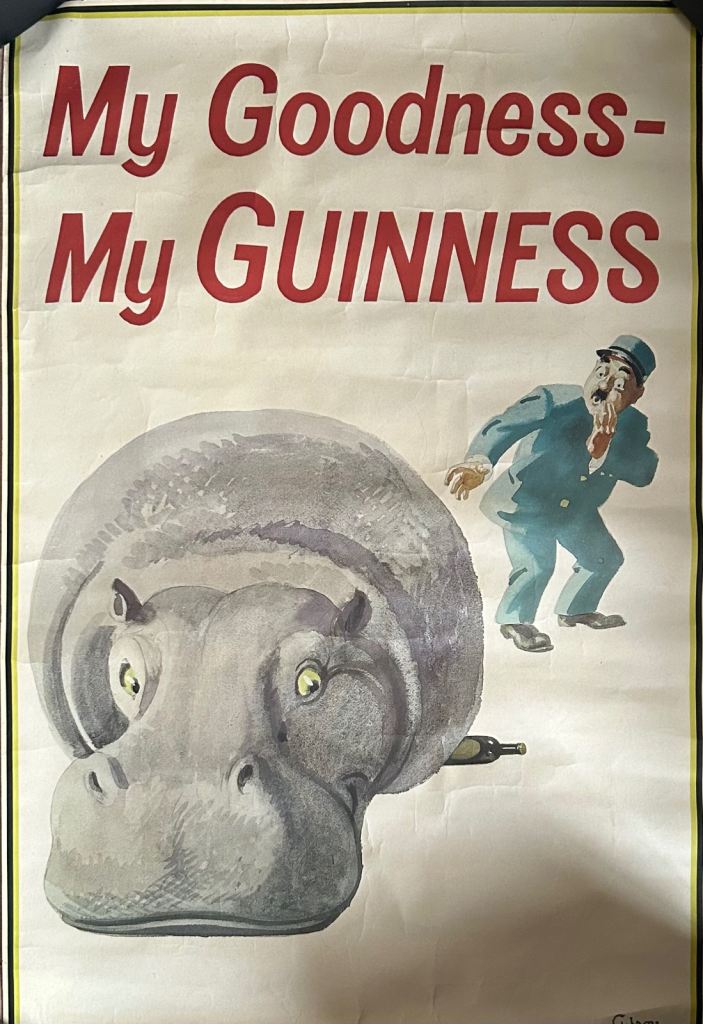 Guinness advertising poster 