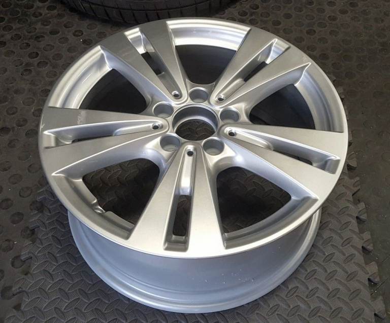 MERCEDES A B CLASS CLA 1X 17'' GENUINE SILVER REFURBISHED ALLOY WHEEL S620S