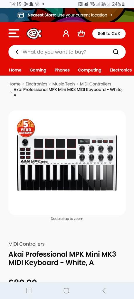 Mini Mpk mini 3 Akai