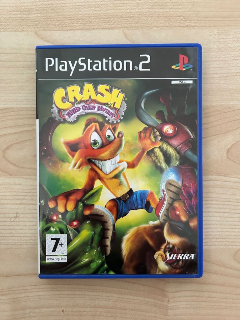 PS2 Crash Bandicoot Game