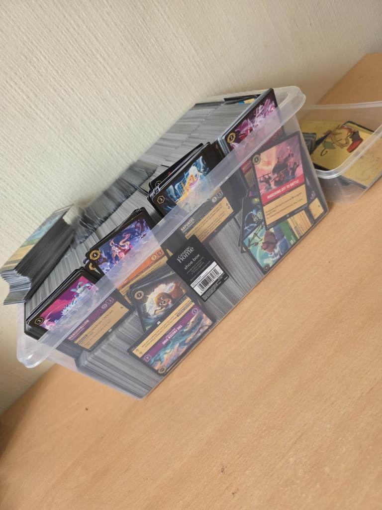 Disney lorcana TCG joblot over 4000 cards