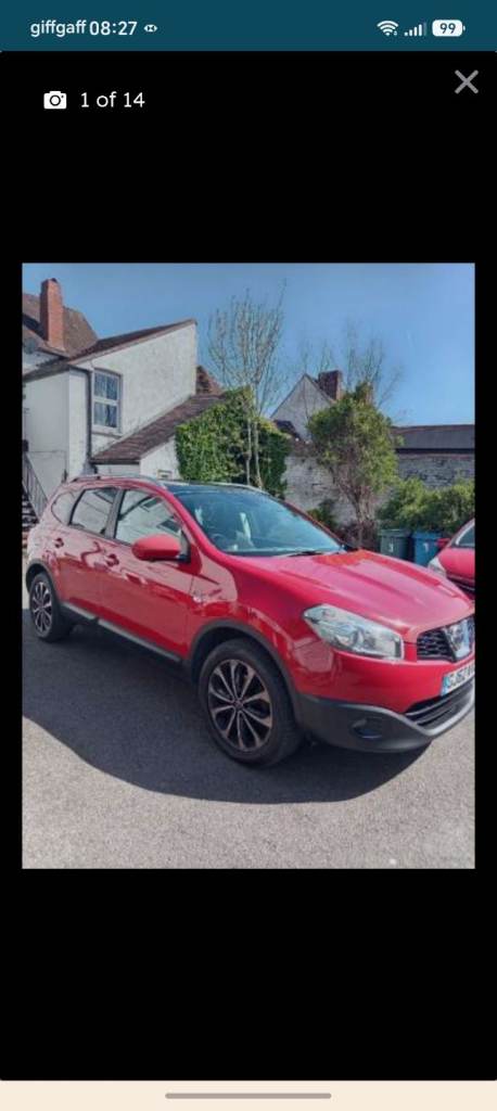 Nissan, QASHQAI+2, Hatchback, 2012, Manual, 1461 (cc), 5 doors