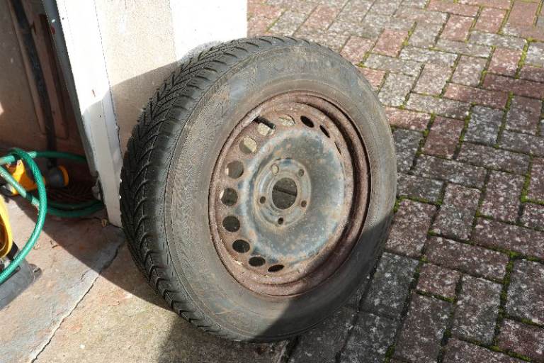 Winter Tyres on steel rims