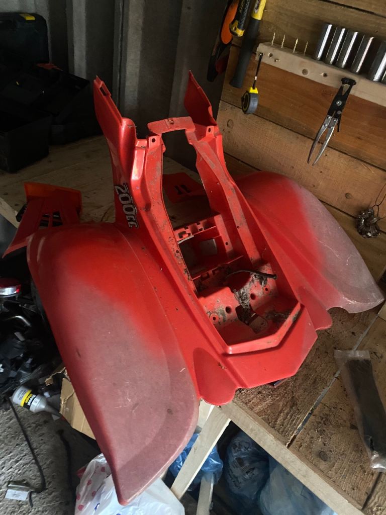 200cc quad bike plastics 