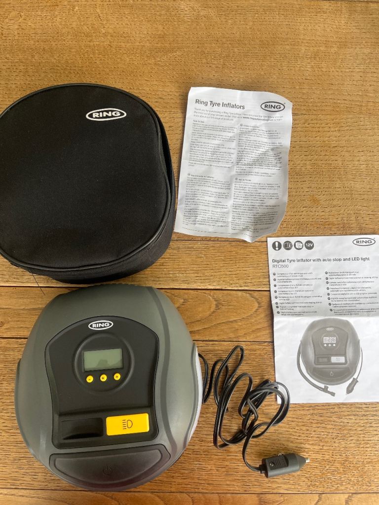 Ring Digital Tyre Inflator RTC500