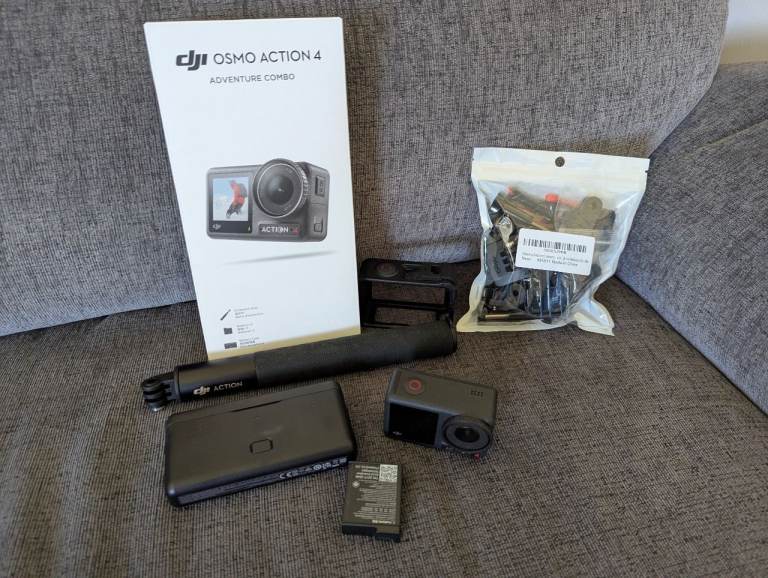 DJI Osmo Action 4 Adventure Combo Action Camera & Accessories
