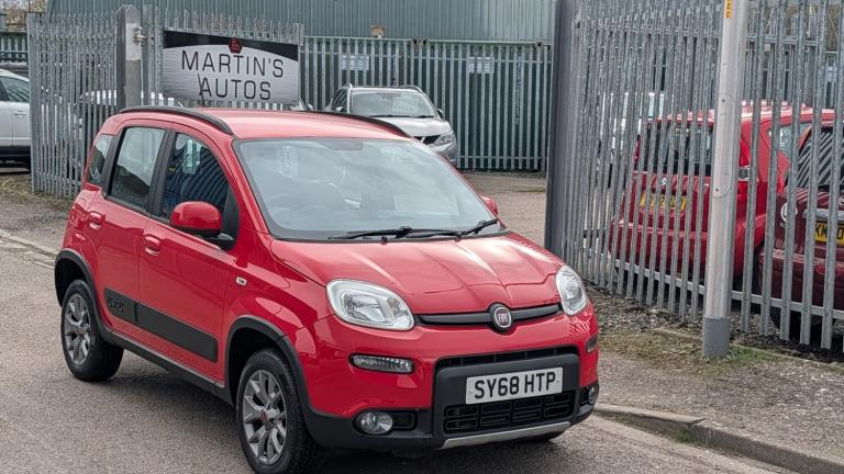 2019 Fiat Panda 0.9 TwinAir [85] 4x4 5dr, MOT 09/02/27 HATCHBACK Petrol Manual