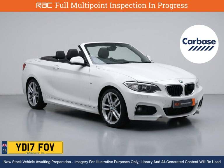 2017 BMW 2 Series 2.0 218d M Sport Convertible 2dr Diesel Auto Euro 6 (s/s) (150 ps) Convertible ...