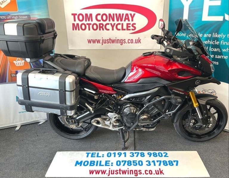 YAMAHA MT09 TRACER, 2015(15), 32,749 MILES, FSH, SUPERB CONDITION, EXTRAS, £4495