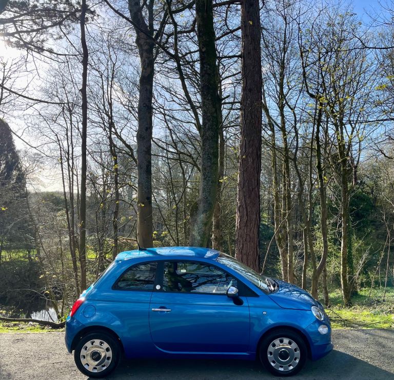 FIAT 500 1.2 MIRROR EDITION EURO 6 ULEZ LOADED 66K FSH 1 YEAR MOT✅I10 C1 108 Aygo Polo Fiesta Corsa 