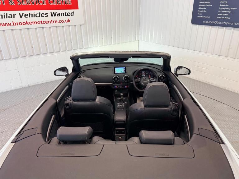 2015 Audi A3 Cabriolet 2.0 TDI S line Euro 6 (s/s) 2dr CONVERTIBLE Diesel Manual