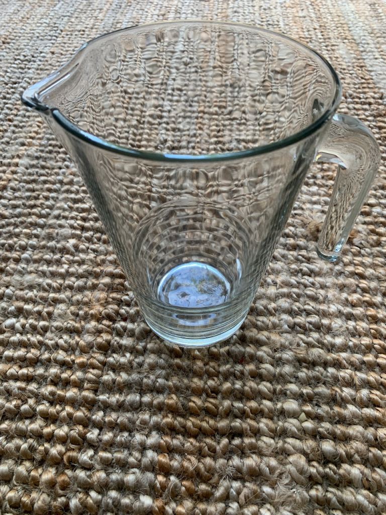 Glass water Jug – excellent Condition