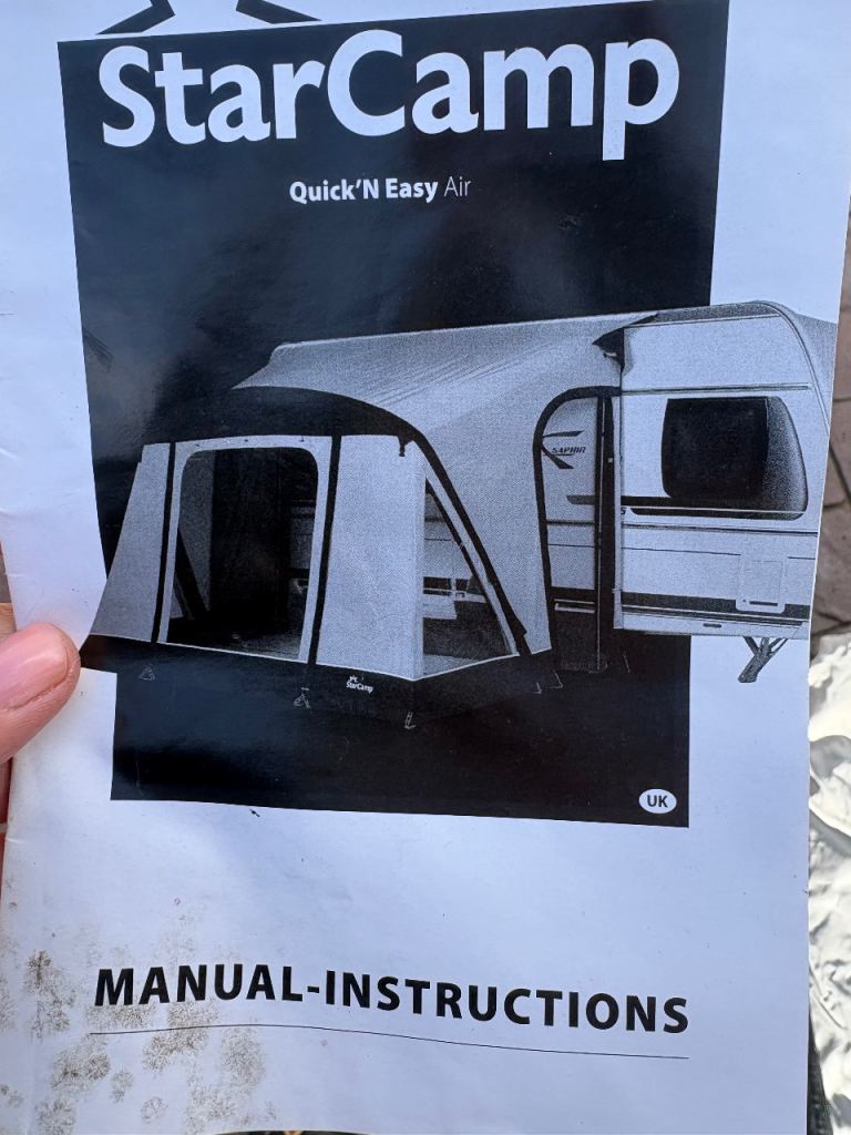 Starcamp Quick and Easy Air Awning