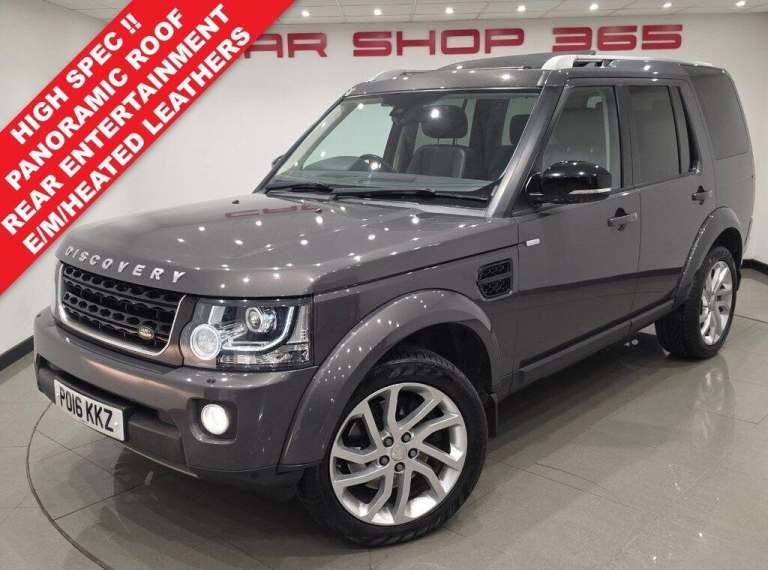 2016 16 LAND ROVER DISCOVERY 4 3.0 SD V6 LANDMARK AUTO 4WD EURO 6 S/S (256 BHP)