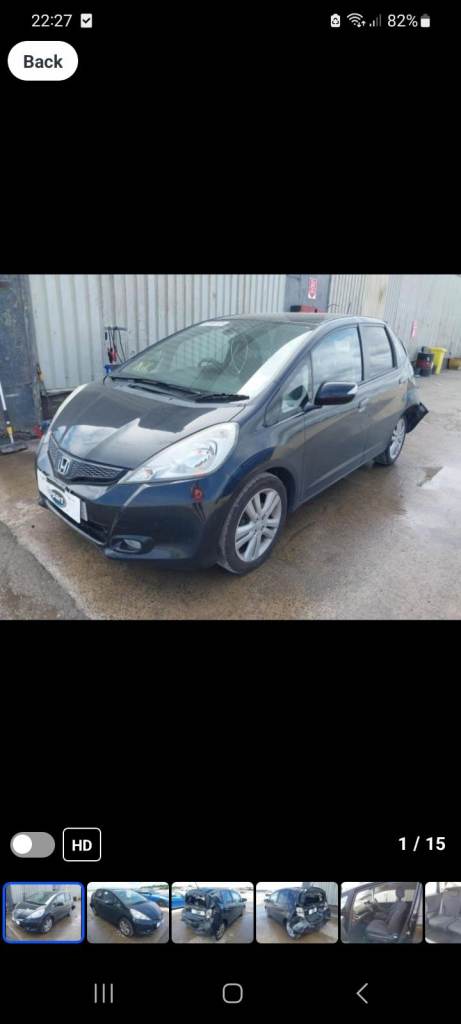 Honda jazz 2013 breaking 