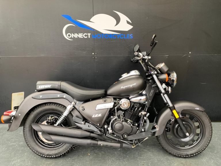 KEEWAY SUPERLIGHT 125cc LEARNER LEGAL HPI CLEAR CRUISER VERY LOW MILES 1 OWNER