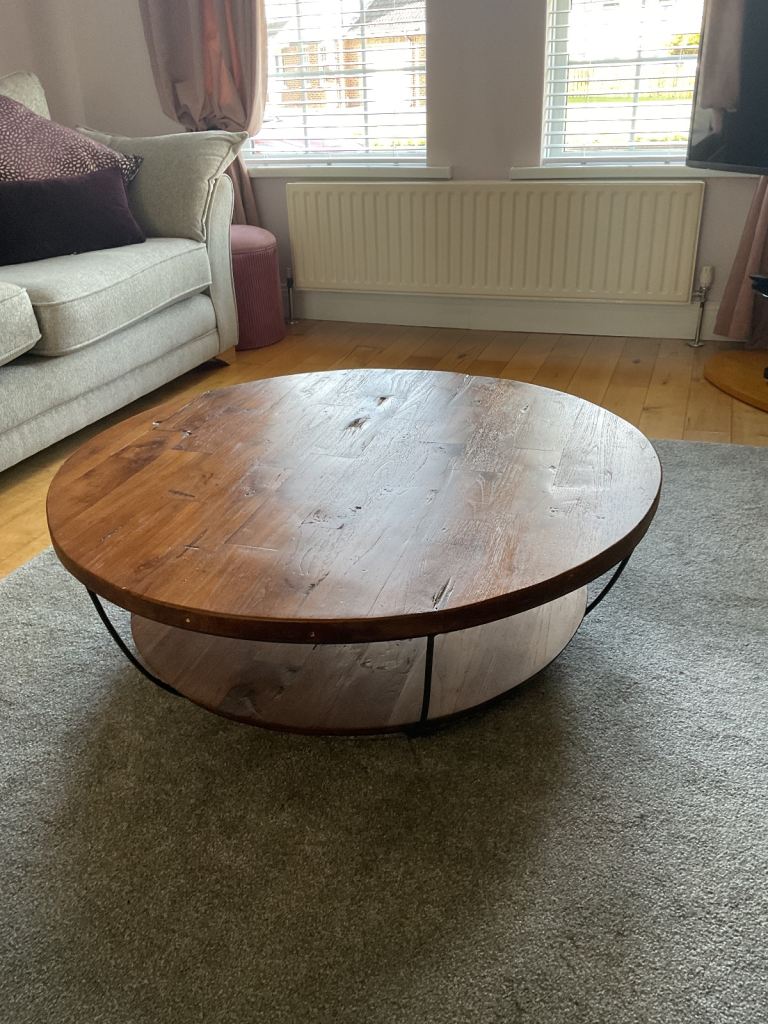 Scandinavian Solid Wood Coffee Table 
