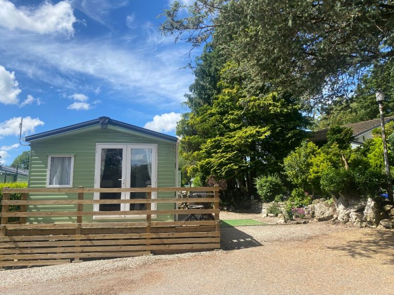 Static caravan. Delta saffron. Lowther