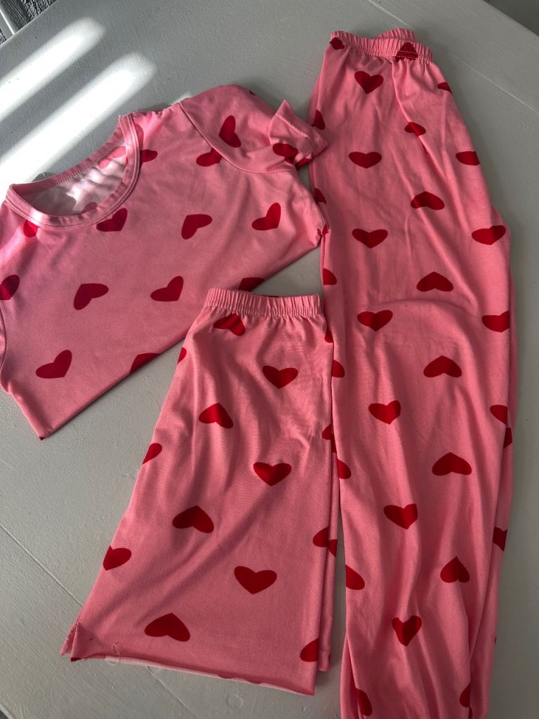 Girls 3 piece pj set