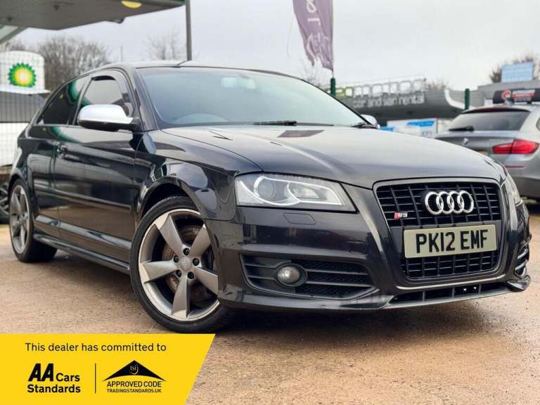 2012 Audi A3 S3 Quattro Black Edition 3dr S Tronic [Technology] HATCHBACK PETROL Automatic