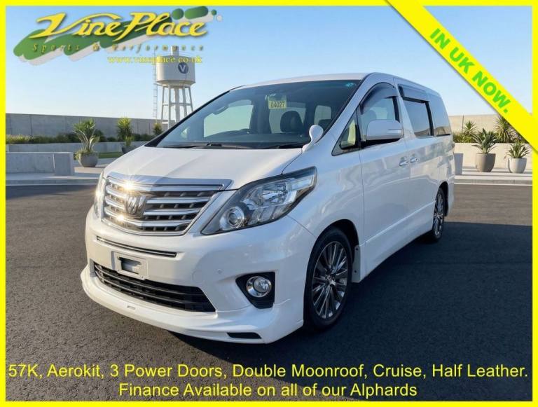 2013 Toyota Alphard 240 S Type Gold, 7 Seats, Auto, Sunroofs,  MPV Petrol Automatic