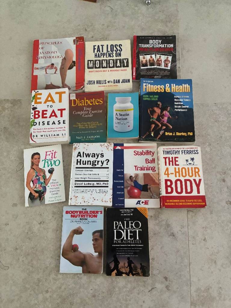 13 x Fitness/Health books