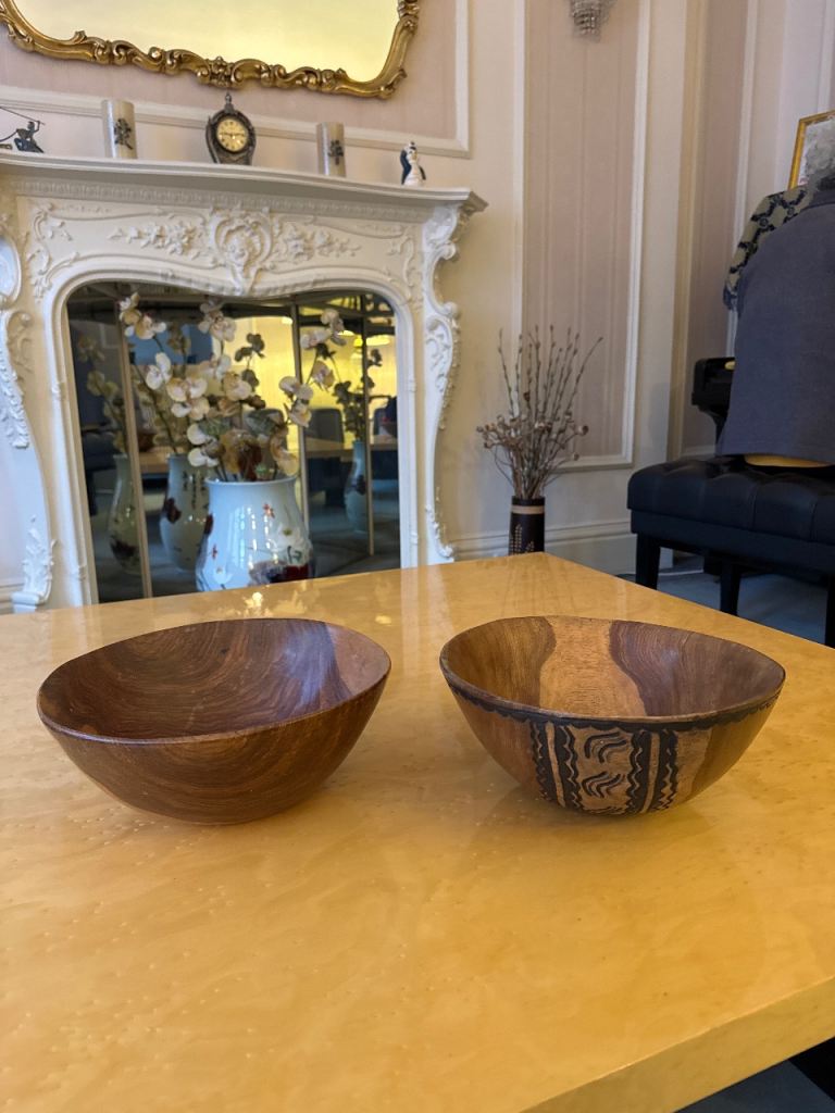 Redwood bowls