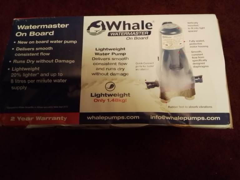 WHALEMASTER ON BOARD PUMP