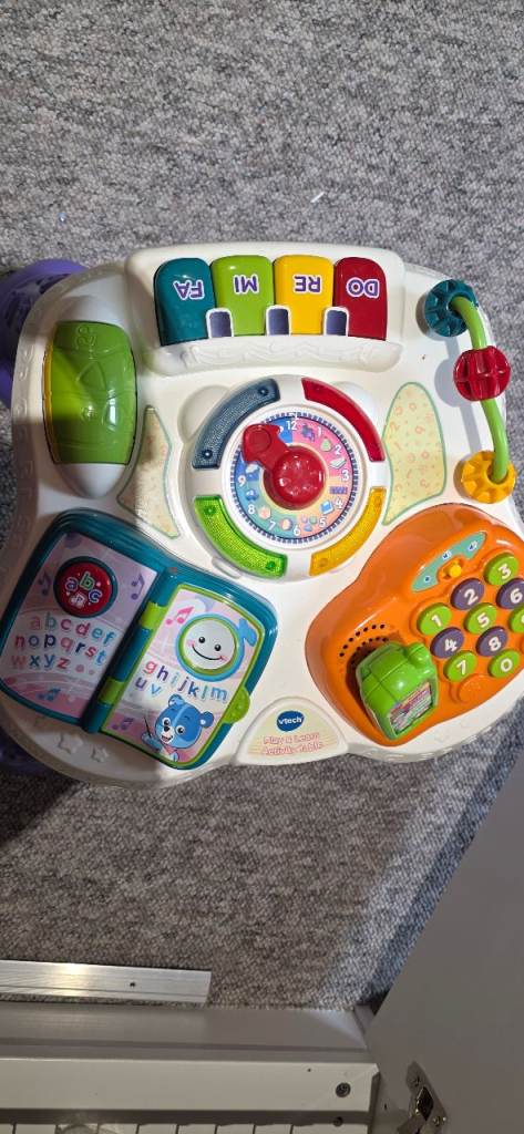 Vtech Plat and Learn Activity table