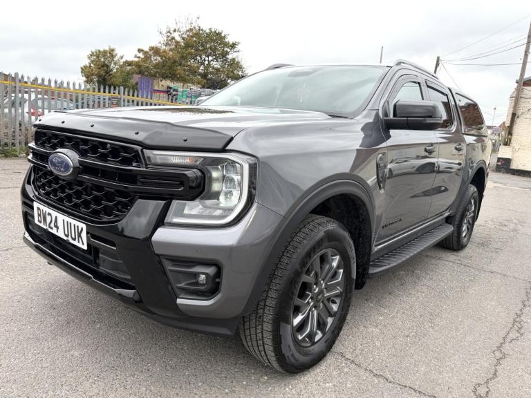 2024 24 REG FORD RANGER WILDTRAK ECOBLUE AUTO PICK UP DAMAGED REPAIRED SALVAGE